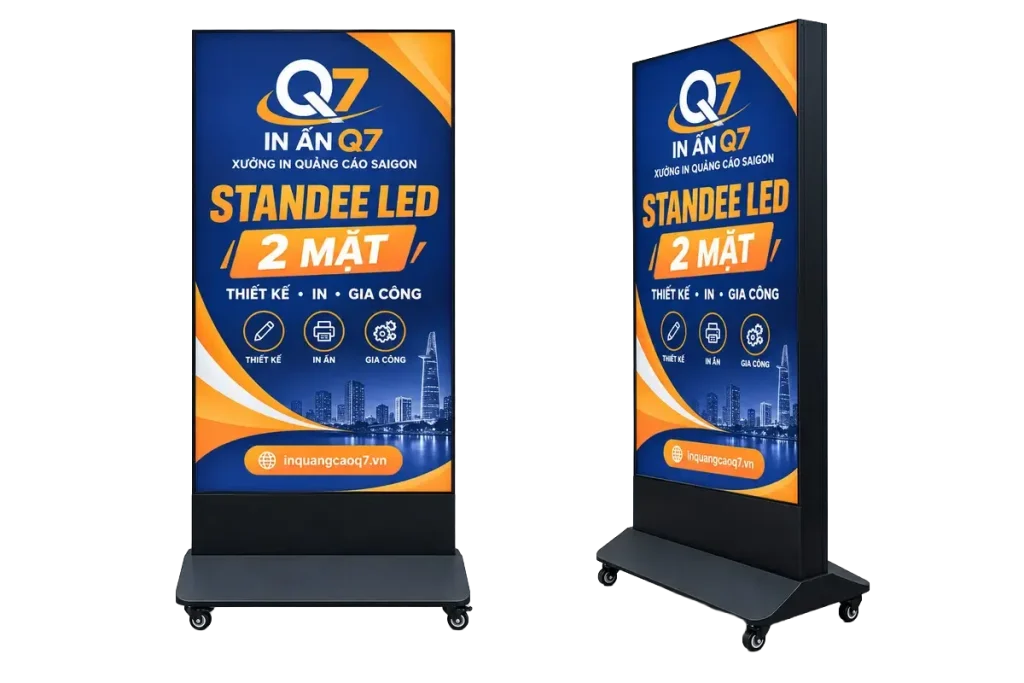 Standee LED 2 Mặt