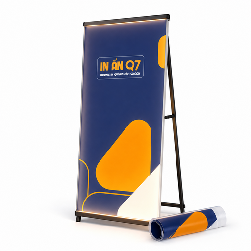 Standee Bạt Xuyên Đèn