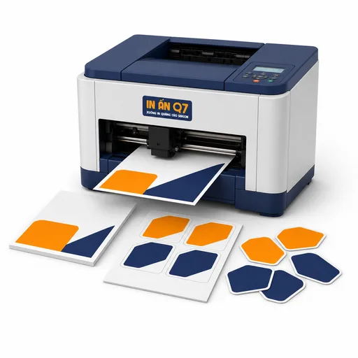 Cắt Decal Tem Nhãn