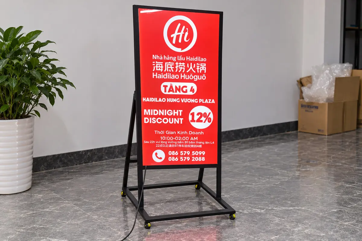 Standee LED Chữ A - Ảnh 3