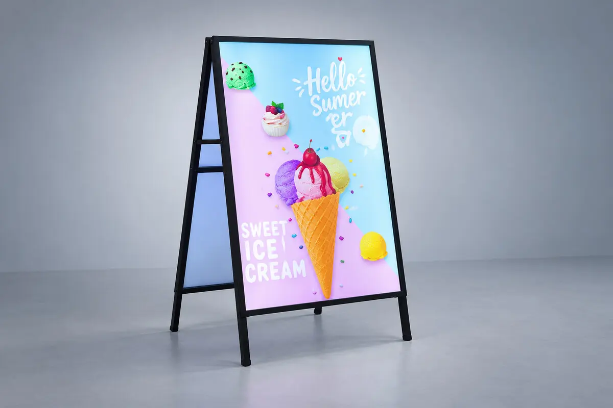 Standee LED Chữ A - Ảnh 4