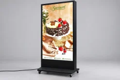 Standee LED hai mặt in hình bánh ngọt
