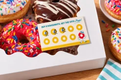 Thẻ tích điểm tiệm bánh donut