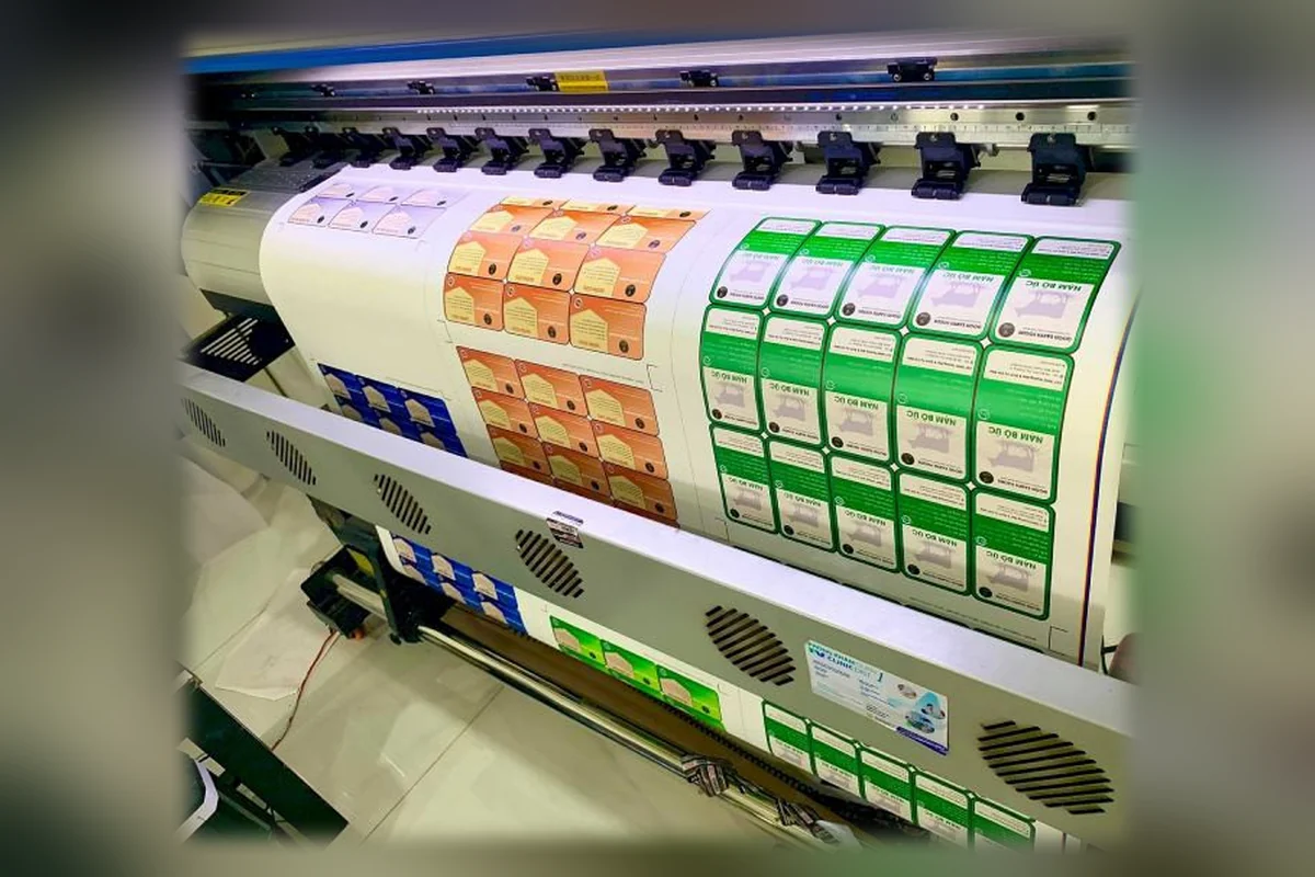 in decal tem nhãn công ty có vat - Tem nhãn decal in theo lô sản xuất