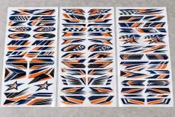 Bộ tem decal trang trí xe máy.