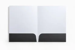 Folder hai túi dán bo góc