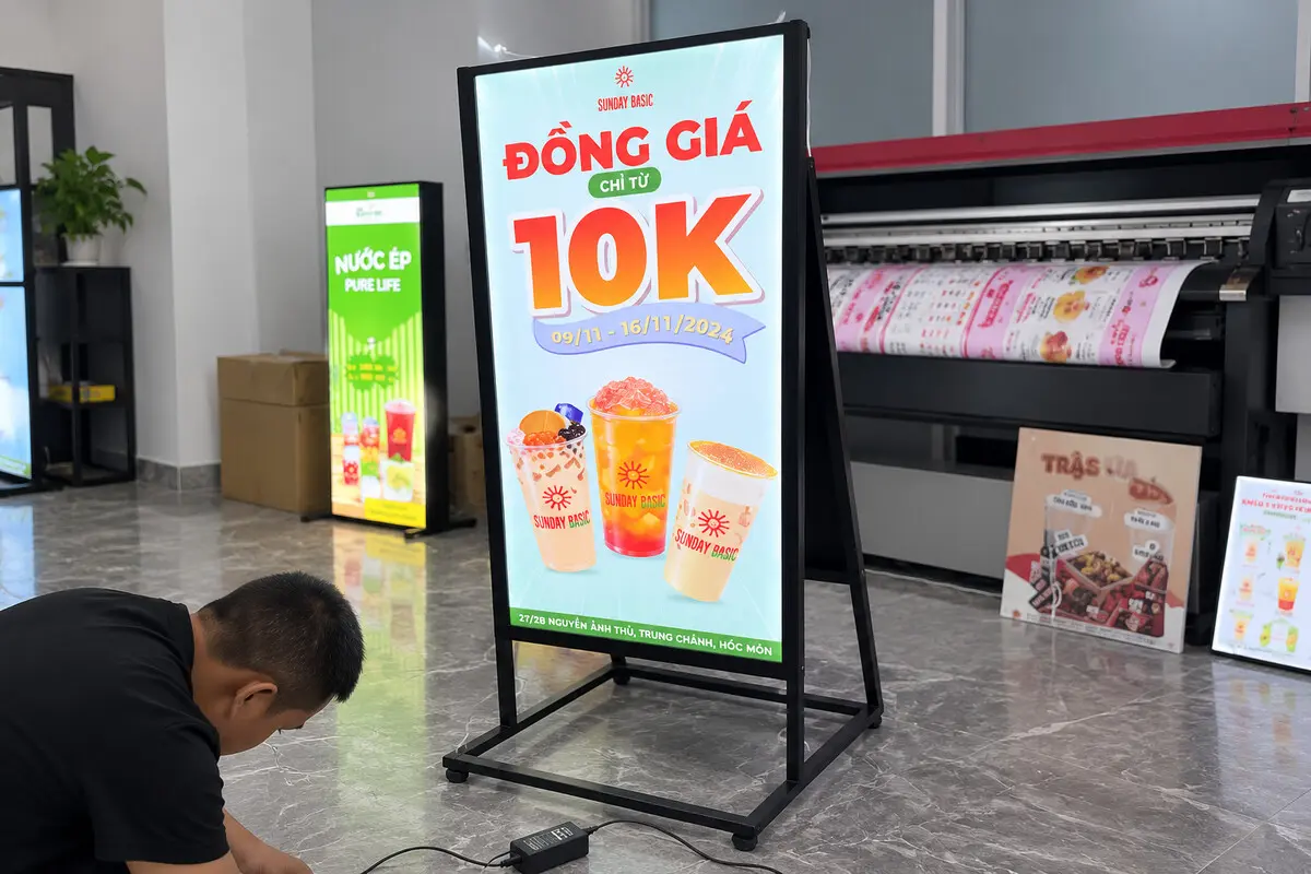 Standee LED Chữ A - Ảnh 15