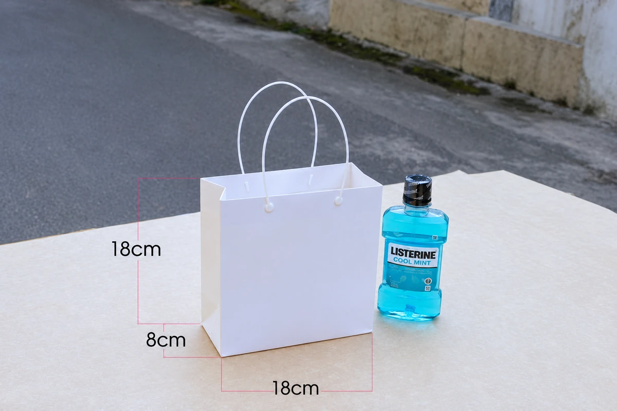in túi giấy quận 8 - Túi giấy đáy rộng đựng hộp