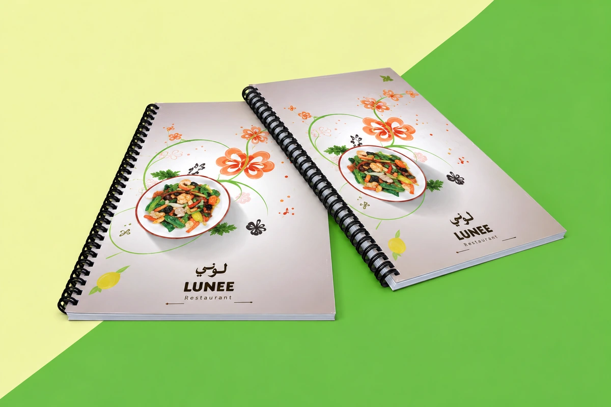 in ấn quán cafe quận 7 - Menu ép nhựa khổ A5