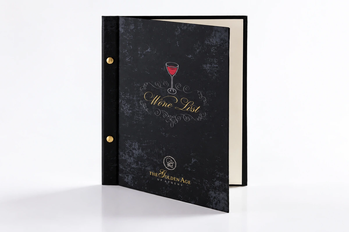 in ấn nhà hàng quận 7 - Ruột menu Couche 300gsm cán mờ